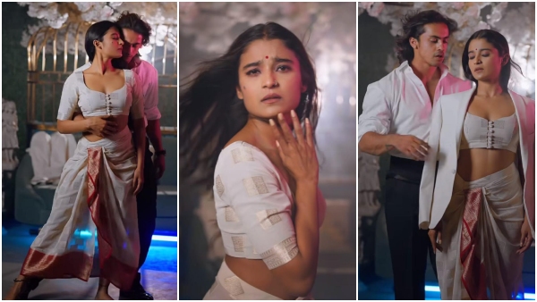 Actress Chaithra J Achar steps for animal movie song with Kishen Bilagali