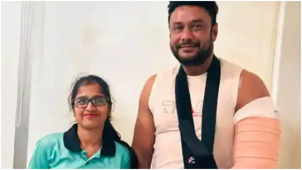 What are the conditions given to Darshan by the doctor after the left hand surgery