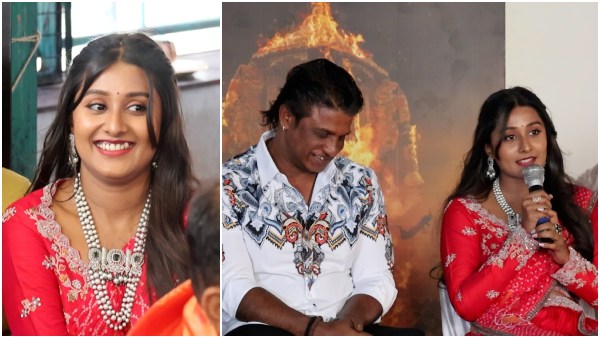 Duniya Vijay emotional talk about his daughter Rithanya aka Monica in new movie launch