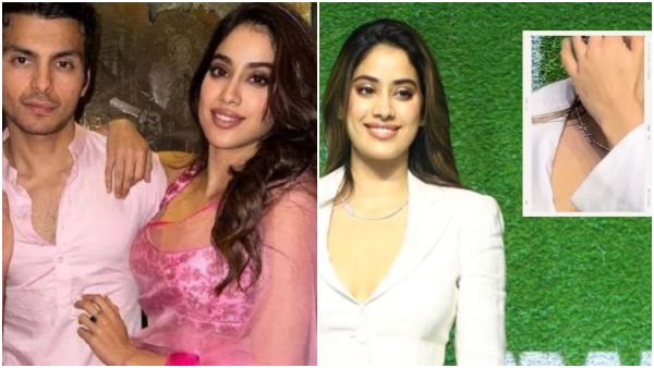 Janhvi Kapoor made her relationship with Shikhar Pahariya official with a necklace