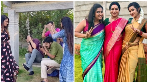 zee kannada serial Lakshmi nivasa Written Update on mansa and souparnika social media