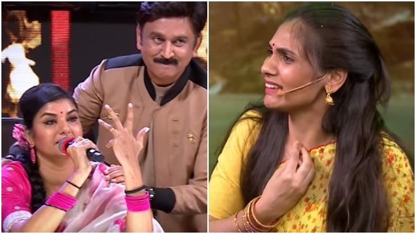 Nammoora Mandara Hoove movie scenes recreated at Mahanati show Nammoora Mandara Hoove movie scenes recreated at Mahanati show