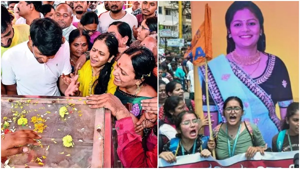 Rachita Ram and Rishabh Shetty Demanded justice for Neha Hiremath s murder