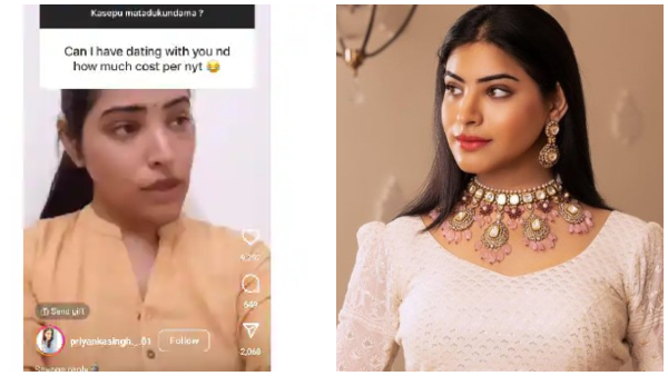 Bigg Boss fame Priyanka singh gives savage reply to netizen who ask indecent question