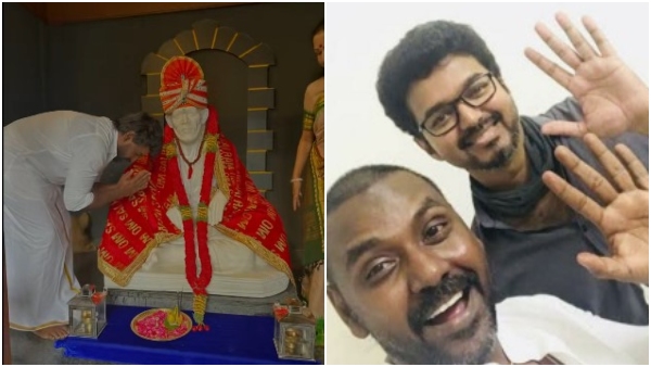 Raghava Lawrence visits Thalapathy Vijay s Sai Baba temple which contructed for mother