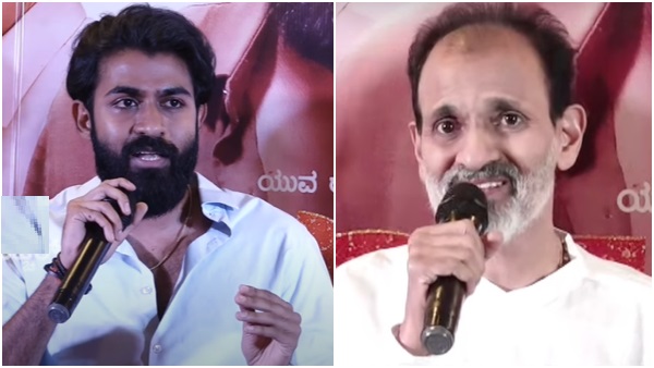 Raghavendra Rajkumar remembers that Rajkumar once said I am not here to defeat anyone Raghavendra Rajkumar remembers that Rajkumar once said I am not here to defeat anyone