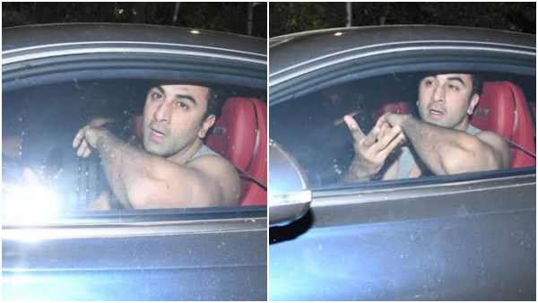 Ranbir Kapoor Gets Angry On Paparazzi As They Surrounded His New Bentley