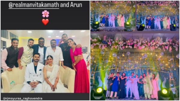 Kannada actress Manvitha Kamath wedding with Arun Kumar in Kalasa in Chikmagalur