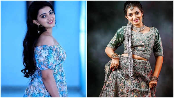 Actress Radha Bhagavati caught the attention of netizens through the song