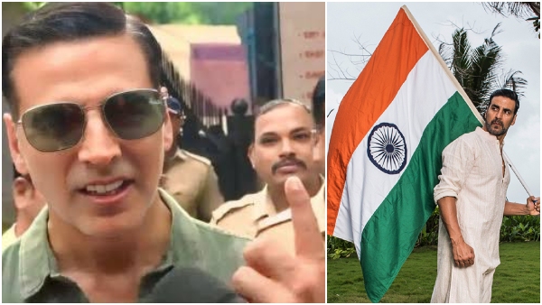 Akshay Kumar Casts His Vote for the First Time as an Indian Citizen in Lok Sabha Elections