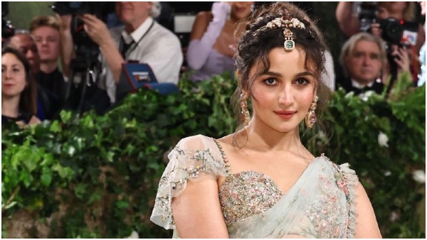 Alia Bhatt Stuns at Met Gala 2024 in Traditional Saree