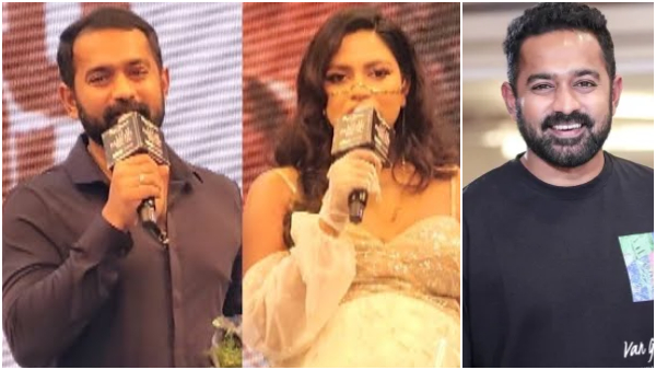 Pregnant actress Amala Paul hugs Asif Ali in an event on social media criticising her badly