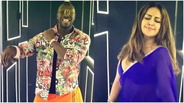 Andre Russell s Bollywood Debut Song Ladki Tu Kamaal Ki Goes Viral ft Avika Gor Andre Russell s Bollywood Debut Song Ladki Tu Kamaal Ki Goes Viral ft Avika Gor