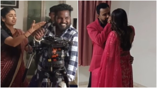 BhagyaLakshmi Fame Actress Sushma Shares their serial Funny BTS video