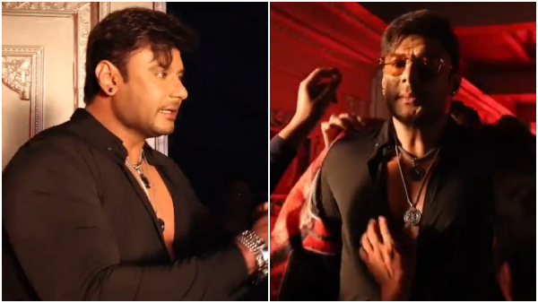 On the occasion of akshaya tritiya Darshan starrer devil movie making video out