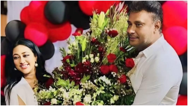 Darshan and Vijayalakshmi Celebrates Wedding Anniversary With dubai fans