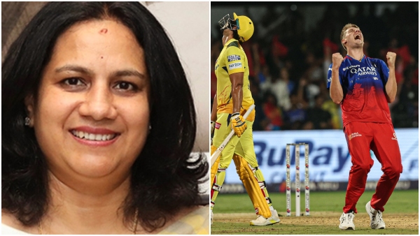 RCB qualified for IPL play off Gajapade derogatory post about ashiwini puneeth rajkumar trending