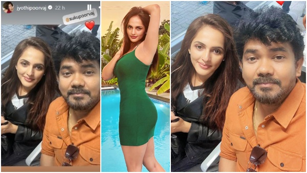 Jyothi Rai shares photo with husband Suku Poorvaj post Obscene Video controversy