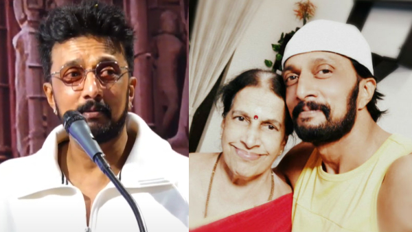 Kichcha Sudeep says his mother belongs to Tulunadu she can speak Tulu very well