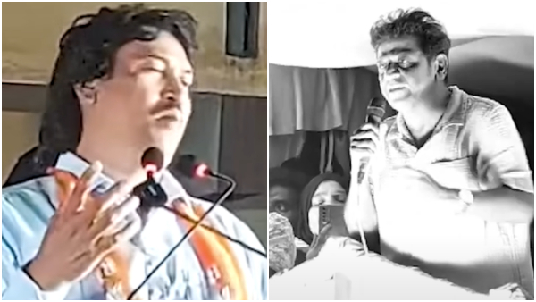 If you want to dance come to Chandragutti Fair Kumar Bangarappa taunted Shivarajkumar in soraba