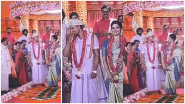 Lakshmi Nivasa serial Siddhe gowdru Bhavana wedding scene BTS Video