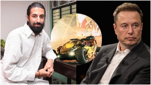 Naga Ashwin invited Tesla owner Elon Musk to drive prabhas Kalki 2898 AD movie vehicle Bujji Naga Ashwin invited Tesla owner Elon Musk to drive prabhas Kalki 2898 AD movie vehicle Bujji