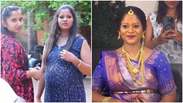 Prajna Acharya flaunts baby bump in new photoshoot with husband dhananjay Acharya Prajna Acharya flaunts baby bump in new photoshoot with husband dhananjay Acharya