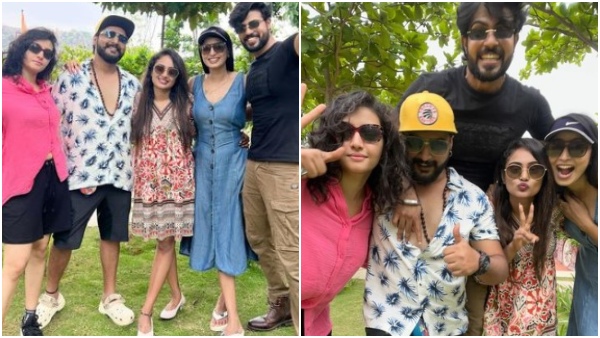 Actress ramola enjoying holiday with friends