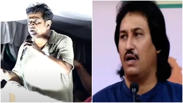 Shivrajkumar hits back at Kumar Bangarappa s criticism that Geeta does not have a house in Shivamogga