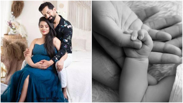 Television actress Pankaja Shivanna gave birth to a baby girl