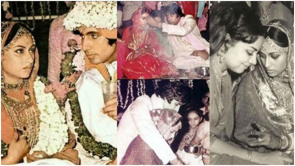 Who is the only Bollywood actress to attend the Amitabh Bachchan-Jaya wedding