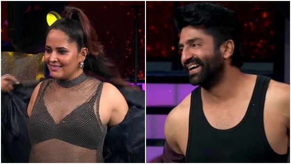 Anasuya Bharadwaj removed her jacket in reality show stage video goes viral