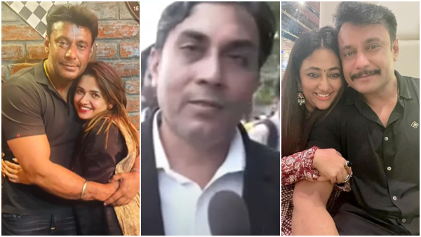 Pavithra Gowda is not Darshan s wife but is co actor says lawyer Anil Babu