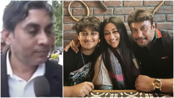 Pavithra Gowda is not Darshan s wife but is co actor says lawyer Anil Babu