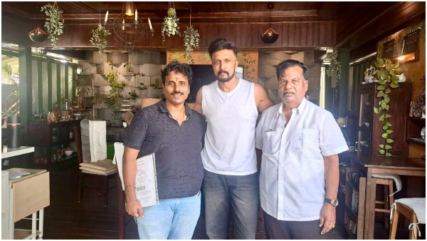 After announcing Surappa Babu s movie with Darshan Sandesh announced film in Sudeep combination After announcing Surappa Babu s movie with Darshan Sandesh announced film in Sudeep combination
