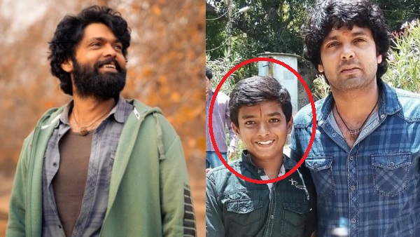 Who is this boy standing next to Rakshit Shetty who is today s social media sensation