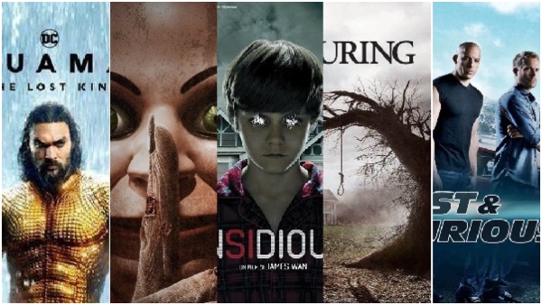 In which OTT platforms are streaming these top 5 must-watch movies directed by James Wan