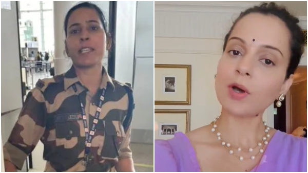 Kangana Ranaut reaction on Chandigarh incident