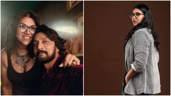 Kichcha Sudeep daughter Sanvi charmed again with a new photo shoot Kichcha Sudeep daughter Sanvi charmed again with a new photo shoot