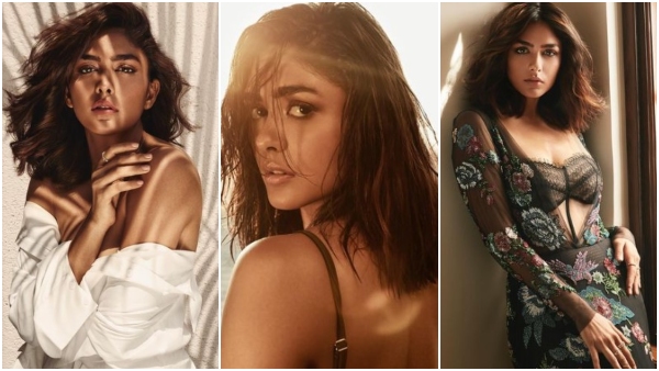 Mrunal Thakur known for Seetha Ramam shared hot photos sparking fans requests for removal