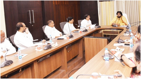 Andhra Pradesh s DCM Pawan Kalyan takes up Vaarahi Ammavari Deeksha Andhra Pradesh s DCM Pawan Kalyan takes up Vaarahi Ammavari Deeksha