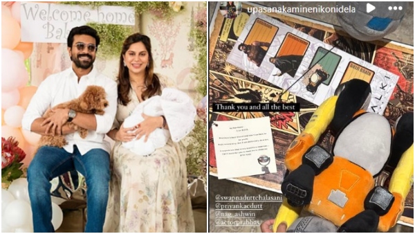 The team of Prabhas starrer Kalki 2898 AD sends bujji gift to Ram Charan s daughter Klin Kaara