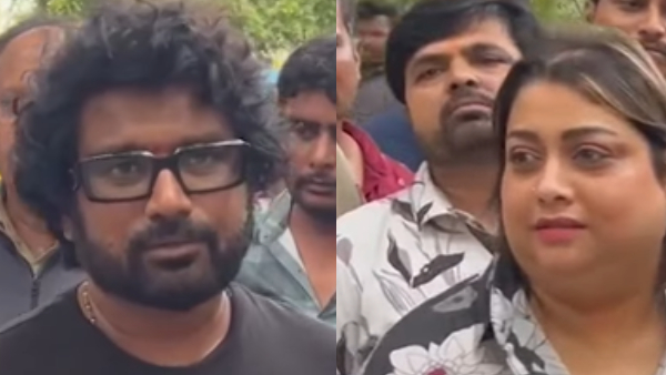 Actress Rakshitha and Jogi Prem met Darshan in Parappana Agrahara Jail