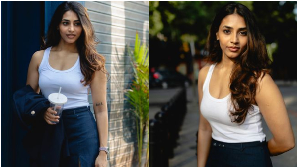 Kantara actress Sapthami Gowda new photoshoot with Bangalore rainy mood goes viral