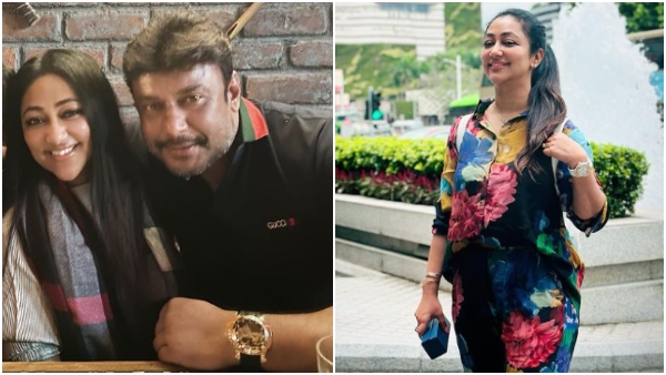 After Darshan arrest Vijayalakshmi unfollowed him on instagram removed Photo