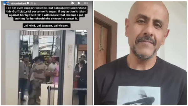 Bollywood Vishal Dadlani says he will give a job to a CISF official who slapped Kangana Ranaut Bollywood Vishal Dadlani says he will give a job to a CISF official who slapped Kangana Ranaut