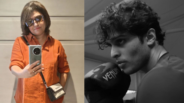 Kannada senior actress Malashree son aryan working out in gym may enter movies soon