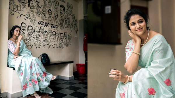 Actress Rashmi Prabhakar photoshoot in bengaluru Gandhi Bazaar went trending Actress Rashmi Prabhakar photoshoot in bengaluru Gandhi Bazaar went trending