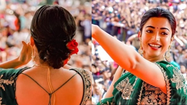 Actress Rashmika Mandanna went for an event in Kerala fans welcomes in a huge way Actress Rashmika Mandanna went for an event in Kerala fans welcomes in a huge way