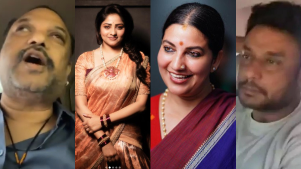 Ahoratra angry on kannada actress who supported Darshan